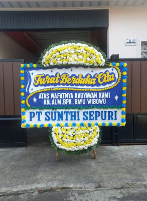 Papan Bunga Duka di Baciro