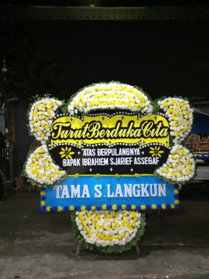 Papan Bunga Duka di Baciro